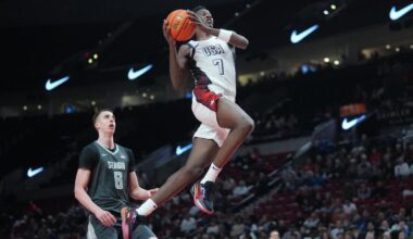 2026 NBA Mock Draft: BYU freshman AJ Dybantsa soars to top of way-too-early lottery projection