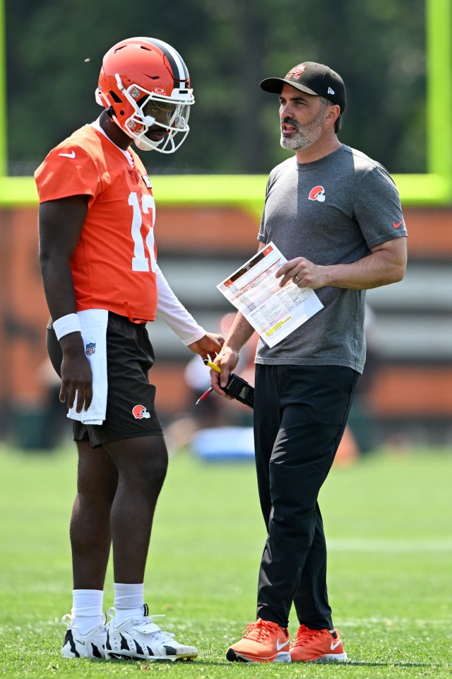 Sanders is fourth on Cleveland's depth chart but could take over the No. 1 spot