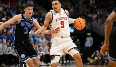 Utah Jazz draft Wisconsin Badgers guard John Tonje in NBA draft