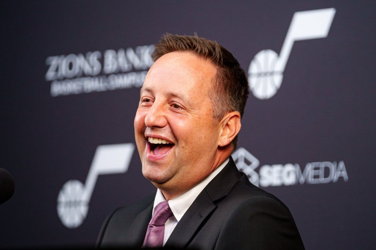 New Utah Jazz exec Austin Ainge on rebuild, fifth pick, Celtics