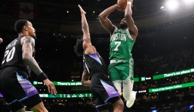 Utah Jazz deny trade rumors over Boston Celtics All-Star Jaylen Brown