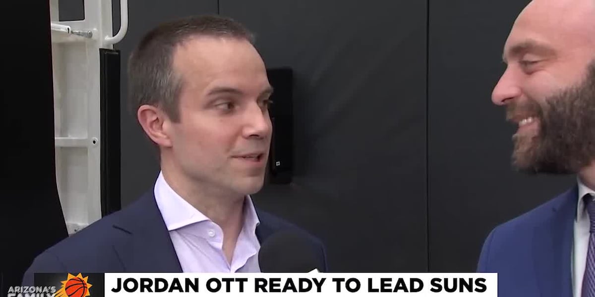 Jordan Ott ready to lead the Phoenix Suns