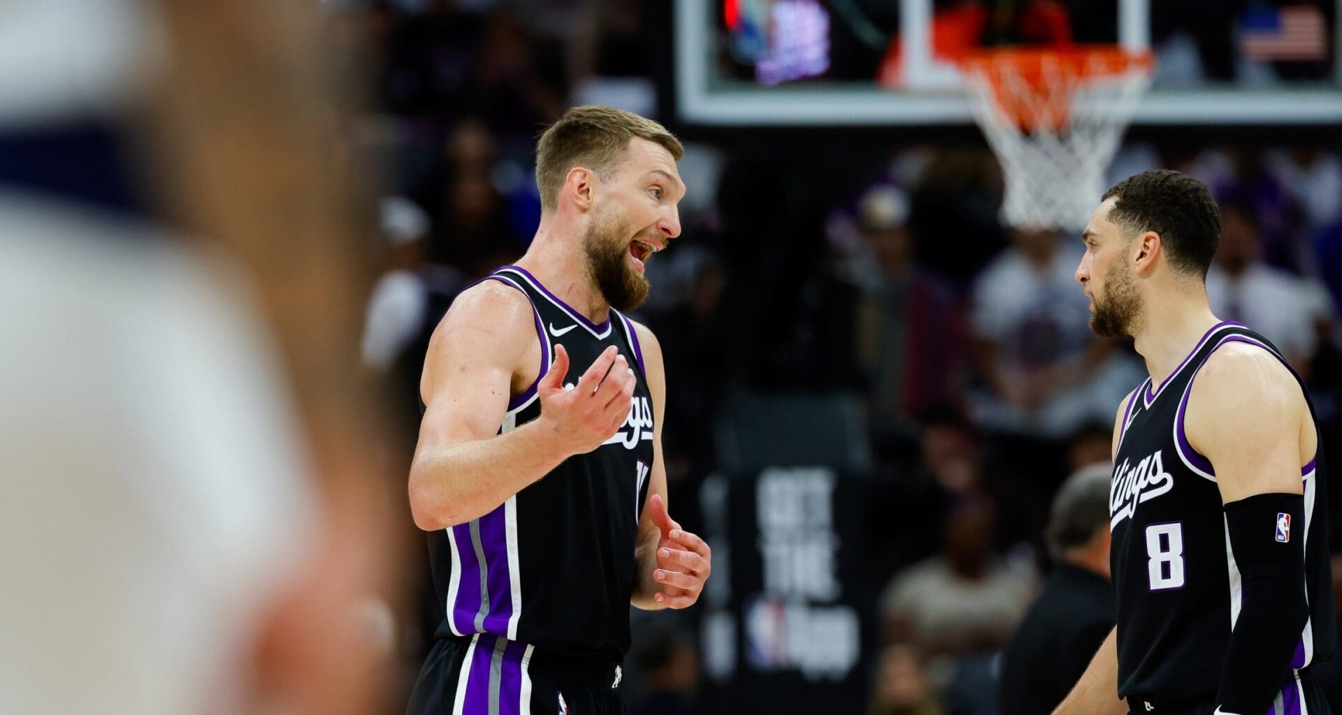 Domantas Sabonis Celebrates New Arrival Amid NBA Trade Buzz