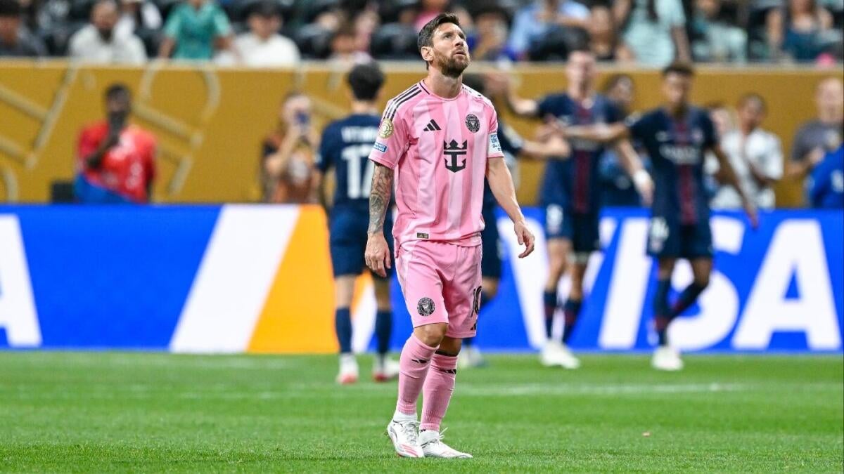 PSG vs. Inter Miami score: Lionel Messi's MLS side bounced from Club World Cup by Champions League winners