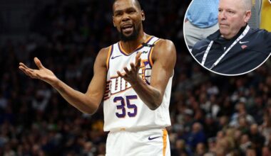 Knicks not in mix for Kevin Durant trade