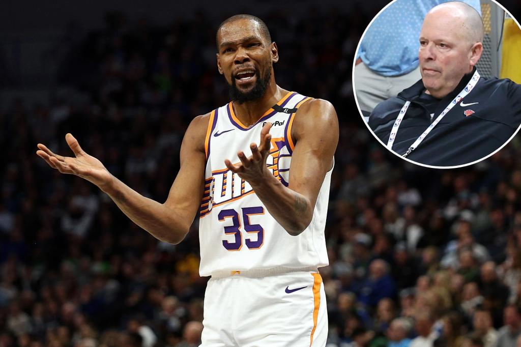 Knicks not in mix for Kevin Durant trade