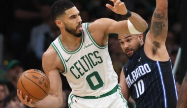 Jayson Tatum doubtful for Celtics-Magic Game 2 with bone bruise in wrist