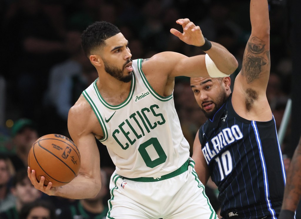 Jayson Tatum doubtful for Celtics-Magic Game 2 with bone bruise in wrist