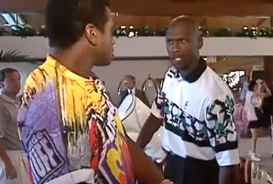 A classic Rashad interaction with Air Jordan at his NBA peak