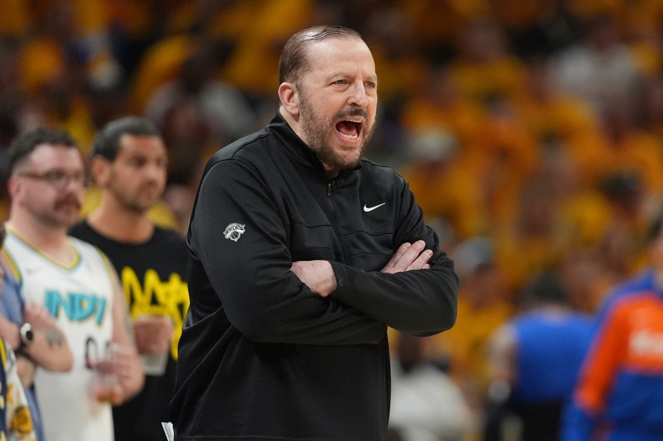 Tom Thibodeau, head coach of the New York Knicks.