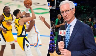 Mike Breen explains why he didn't use his 'bang' call in NBA Finals Game 1