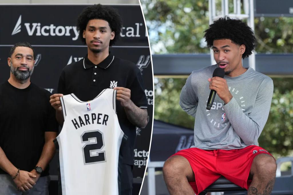 Dylan Harper guarantees Spurs will make playoffs next year