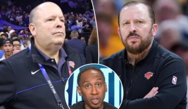 Stephen A. Smith calls Leon Rose 'coward' for Tom Thibodeau statement
