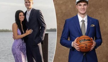 Liam McNeeley's girlfriend shares two-word message after 2025 NBA Draft