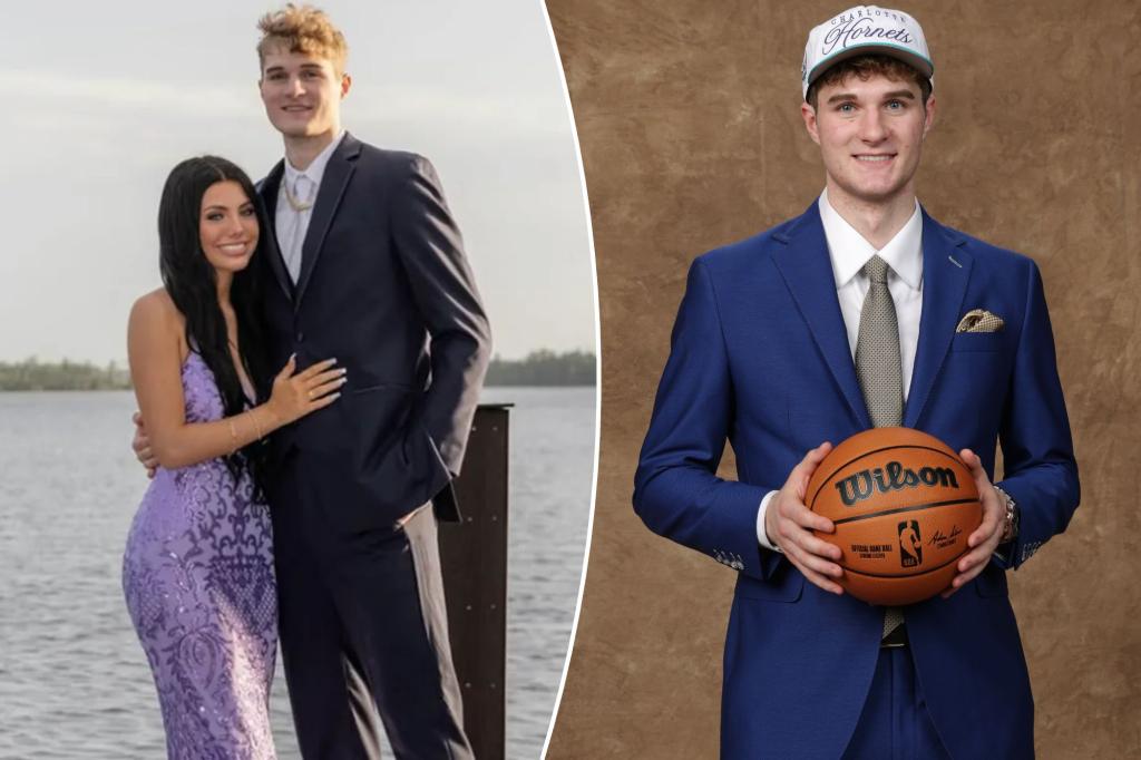 Liam McNeeley's girlfriend shares two-word message after 2025 NBA Draft