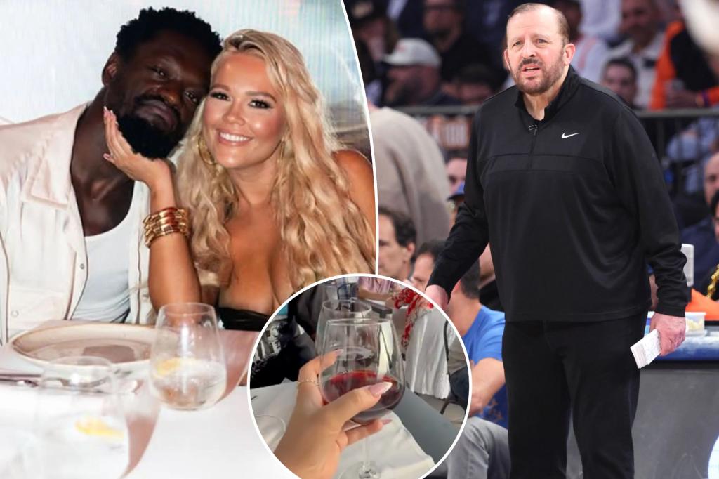 Julius Randle's wife stirs buzz with video after Tom Thibodeau's Knicks firing