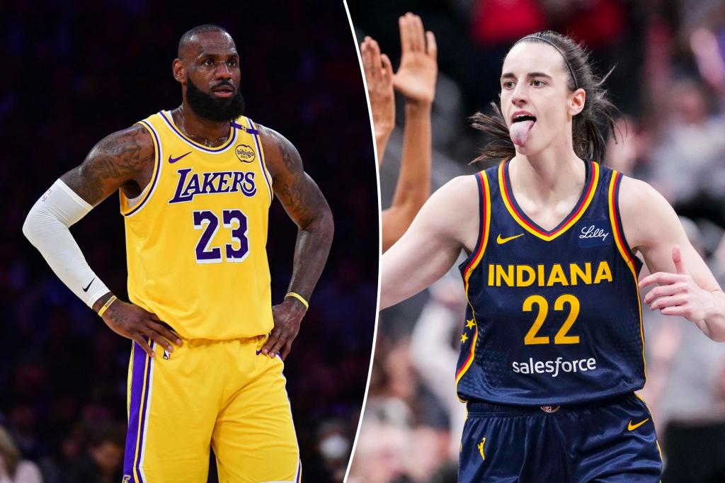 LeBron James' message for Caitlin Clark after dominant return from injury