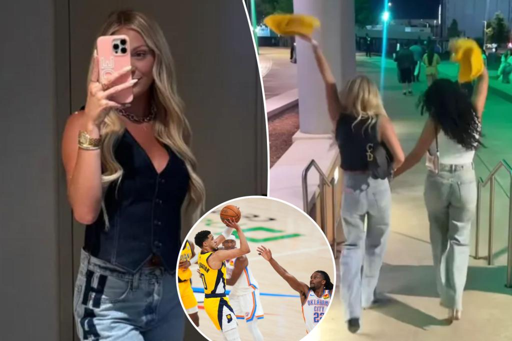 Tyrese Haliburton's girlfriend celebrates Pacers' Game 1 win in NBA Finals