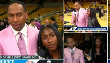 Stephen A. Smith's daughter makes rare NBA Finals appearance
