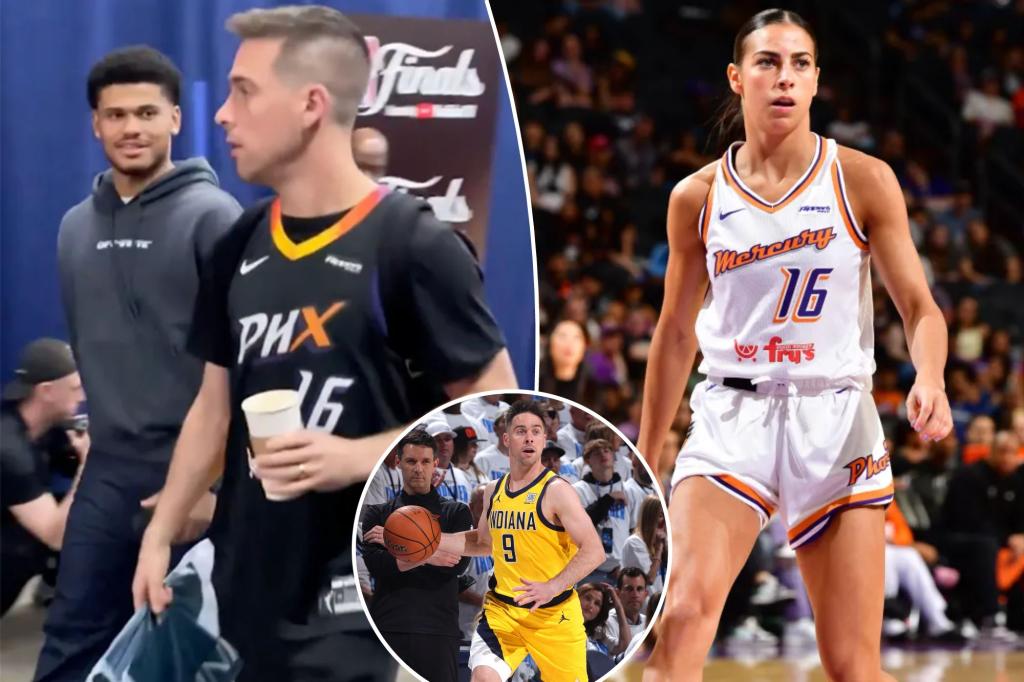 T.J. McConnell rocks sister Megan's WNBA jersey before Pacers' Game 1 rally