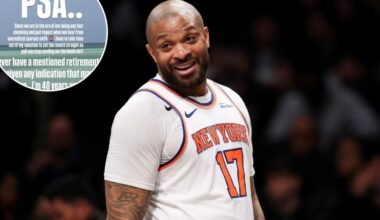 Knicks' PJ Tucker makes strong statement on retirement