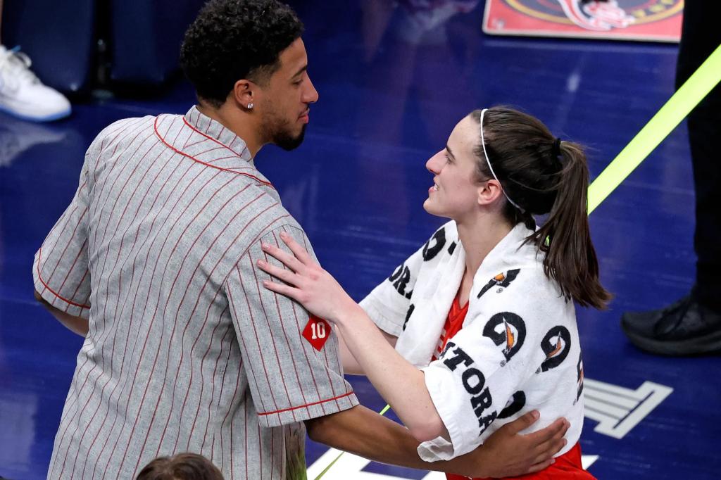 Caitlin Clark and Tyrese Haliburton reveal that they have a 24/7 group chat