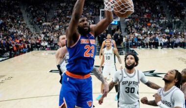 Knicks' Mitchell Robinson not ruled out for Hornets game — yet