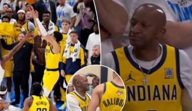 How Tyrese Haliburton's dad reacted to son's game-winner in Pacers' Game 1 win