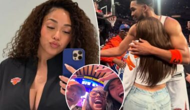 Jordyn Woods praises boyfriend Karl-Anthony Towns in emotional tribute after first Knicks heartbreak