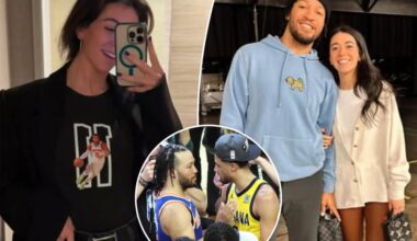 Jalen Brunson's wife shares message to Knicks after playoff loss