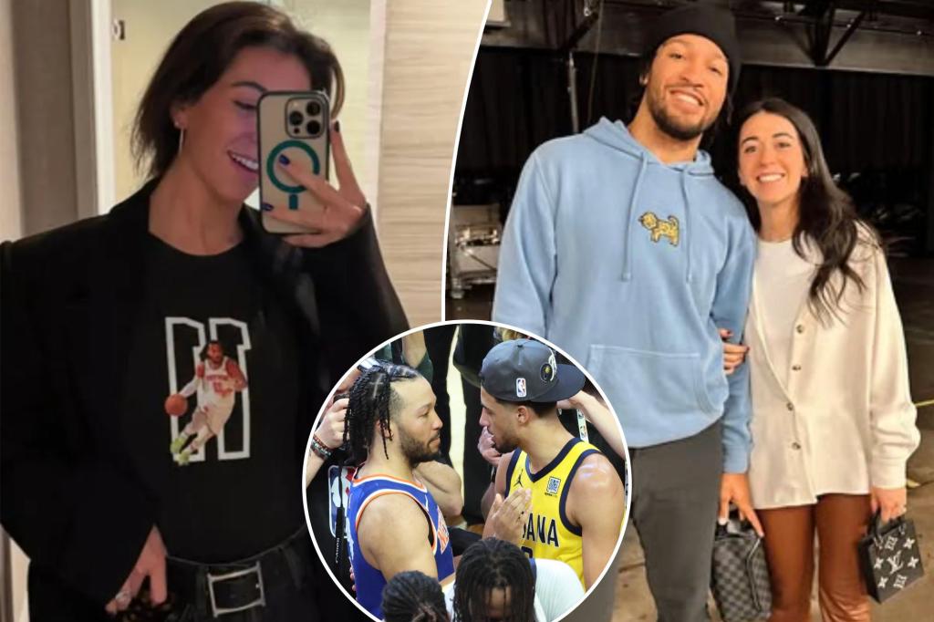Jalen Brunson's wife shares message to Knicks after playoff loss