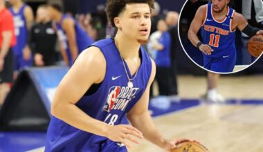 Walter Clayton Jr. hopes to follow Jalen Brunson's path to NBA success