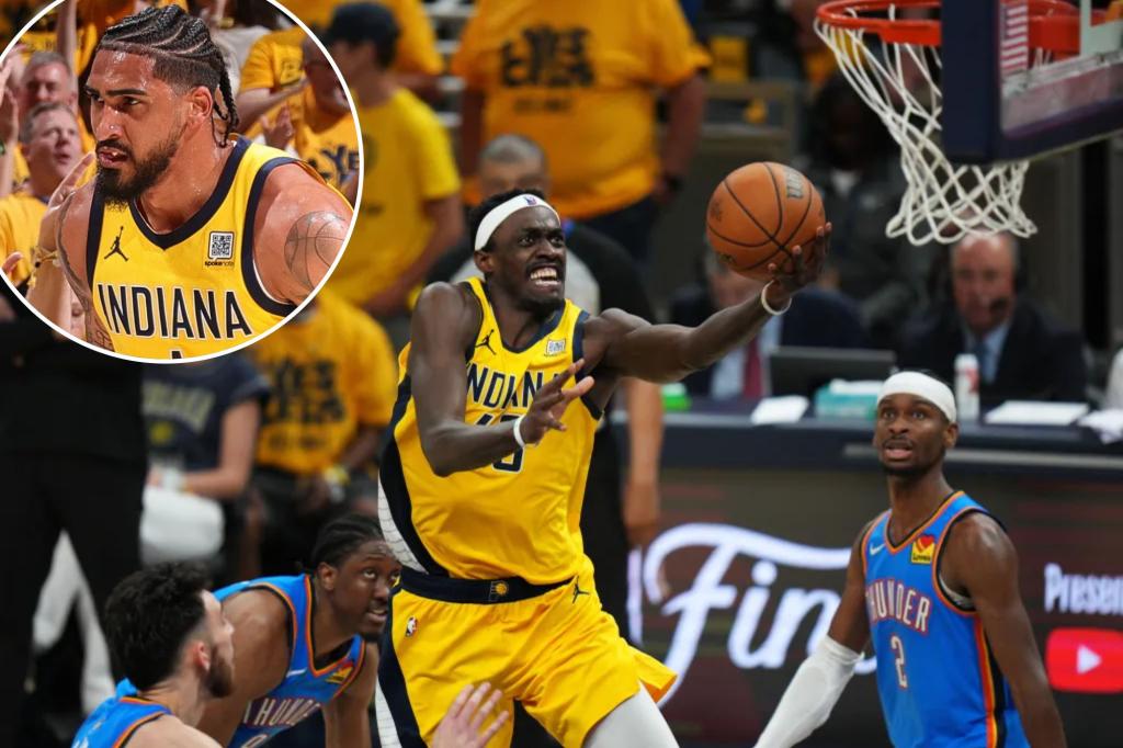 Pacers throttle Thunder to force NBA Finals Game 7
