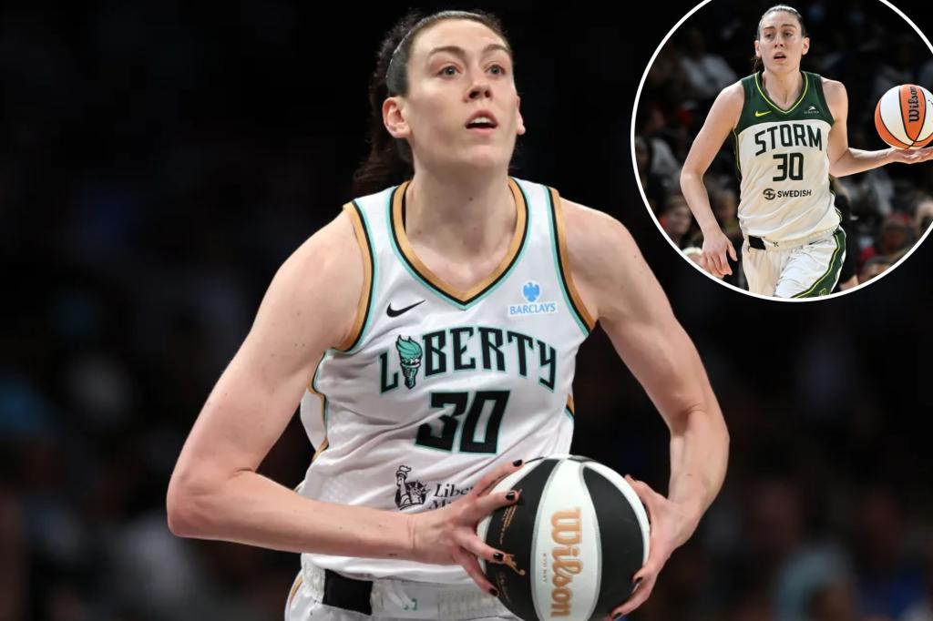 Liberty's Breanna Stewart has mixed feelings about Seattle return