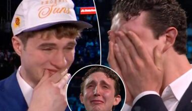 This was the 'most emotional' NBA Draft — and first-rounder Liam McNeeley's family stood out