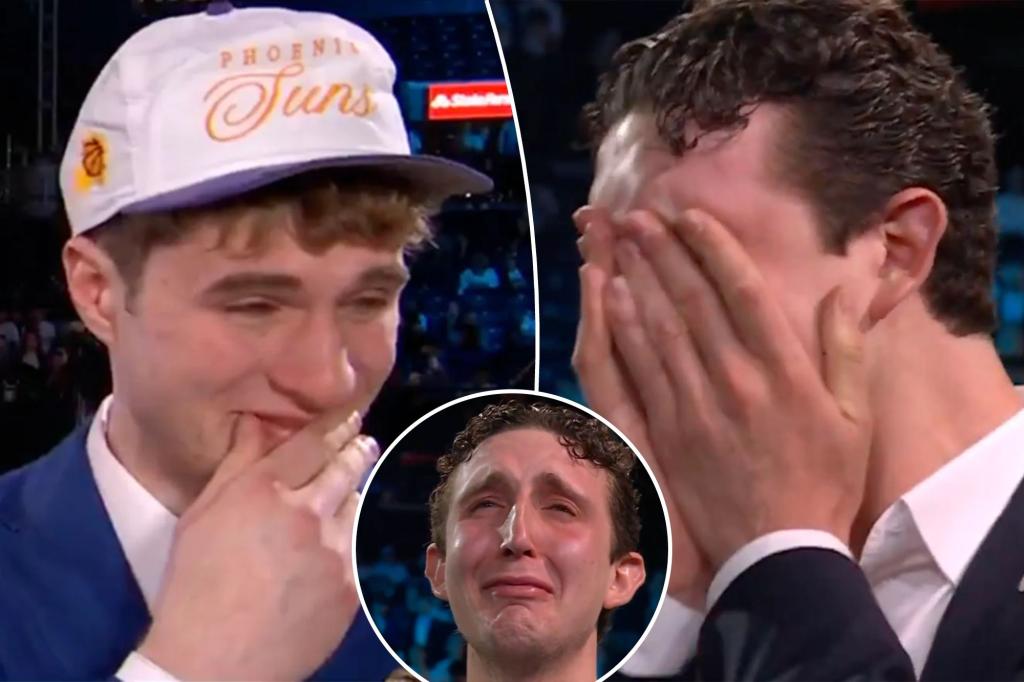 This was the 'most emotional' NBA Draft — and first-rounder Liam McNeeley's family stood out