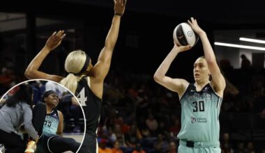 Liberty fend off Mystics despite losing Jonquel Jones to injury