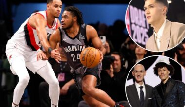 Nets’ five-pick NBA draft created roster pileup before free agency