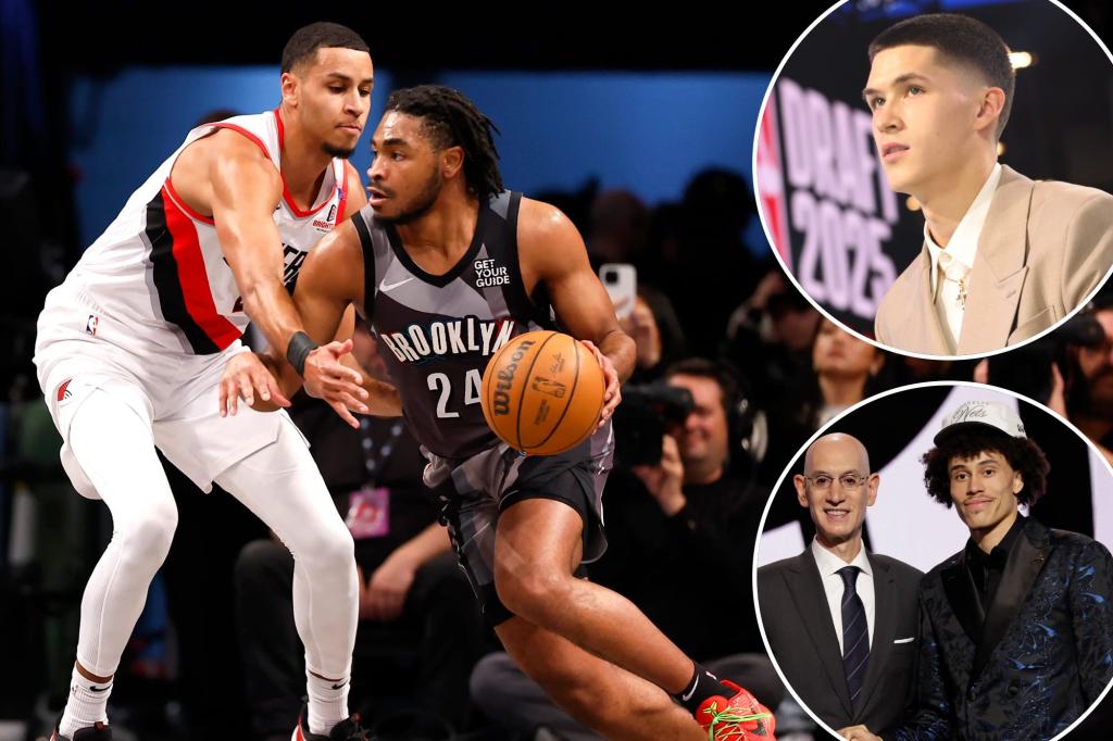 Nets’ five-pick NBA draft created roster pileup before free agency