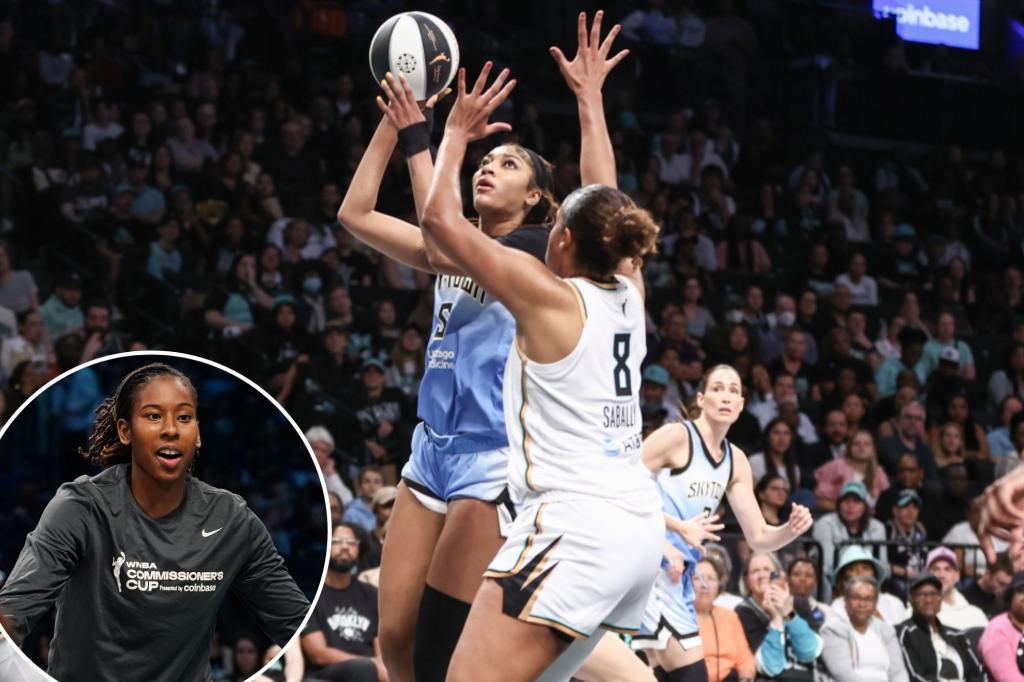 Sky teammate blasts Angel Reese's critics after loss to Liberty