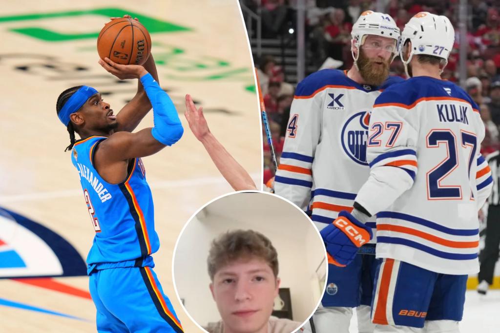 Recent grad has life-changing $270,000 bet riding on Oilers, Thunder championships
