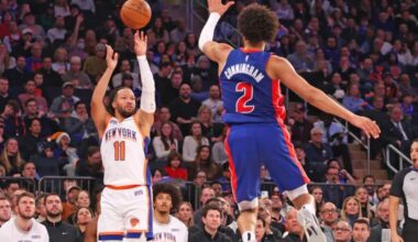 Jalen Brunson gives Knicks 'everything' in loss to Pistons