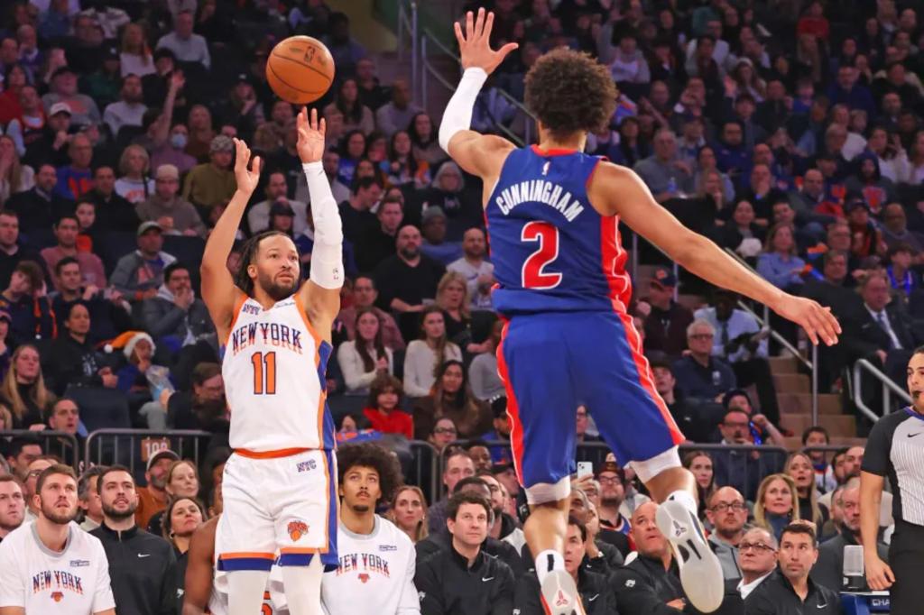 Jalen Brunson gives Knicks 'everything' in loss to Pistons