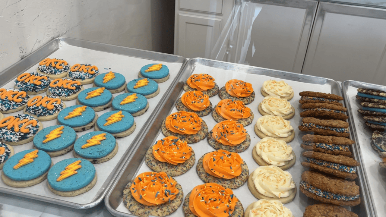 How social media helped turn an OKC bakery into a community favorite for Thunder-themed treats