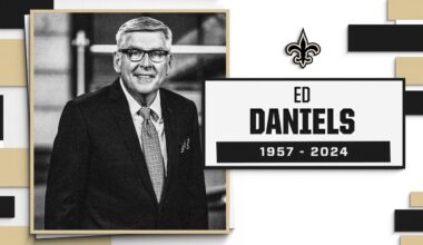 New Orleans Saints and Pelicans mourn loss of Ed Daniels