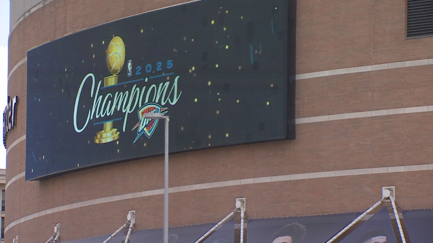 Oklahoma City Thunder Championship Celebration opening ceremony