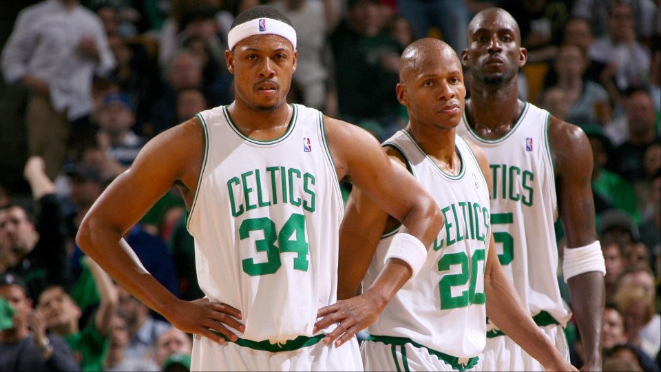 Paul Pierce eventually found a way to support his Boston Celtics