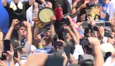 Thunder celebrate first championship with fan-packed parade