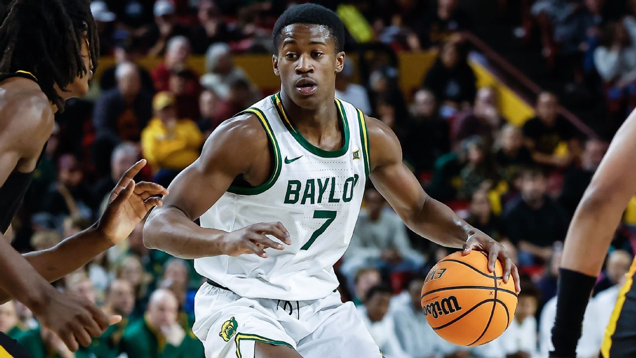 76ers select Baylor's VJ Edgecombe with No. 3 pick