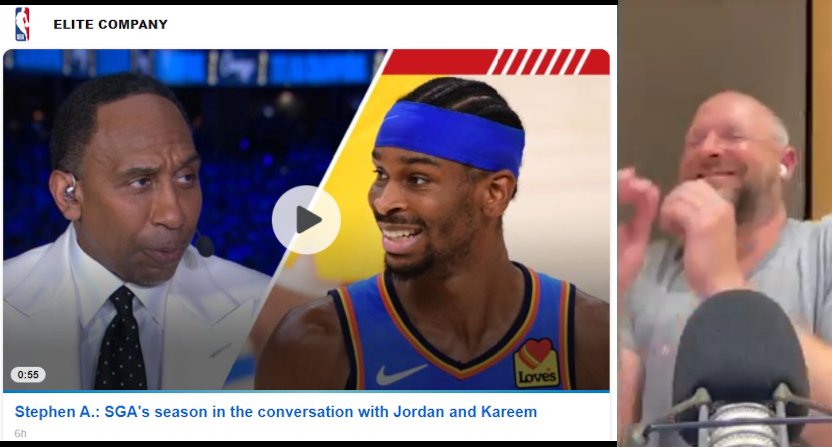 An ESPN headline had Ryen Russillo cracking up.